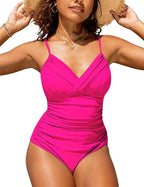 Miss | Jurk Dames Zomer V-hals Push-Up - Polyester - Miss Madera MIS-4HADM1
