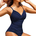 Miss | Jurk Dames Zomer V-hals Push-Up - Polyester - Miss Madera MIS-XH1LIX