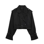 Miss | Korte Trenchcoat Dames Casual - Katoenmix - Miss Madera MIS-373DFB