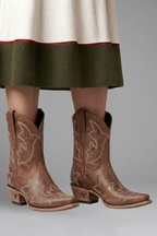 Miss | Laarzen Dames All-Season Western Cowboy - Leren bovenwerk - Miss Madera MIS-9WAFLY
