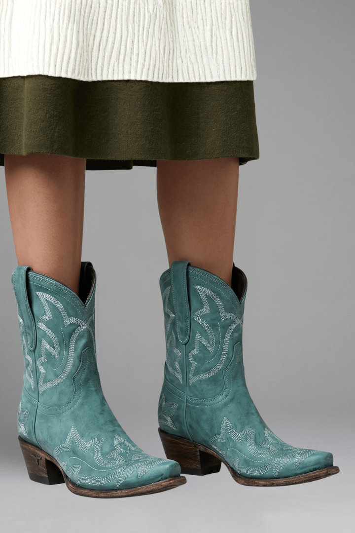 Miss | Laarzen Dames All-Season Western Cowboy - Leren bovenwerk - Miss Madera MIS-MOCFKP