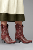 Miss | Laarzen Dames All-Season Western Cowboy - Leren bovenwerk - Miss Madera MIS-3W1261