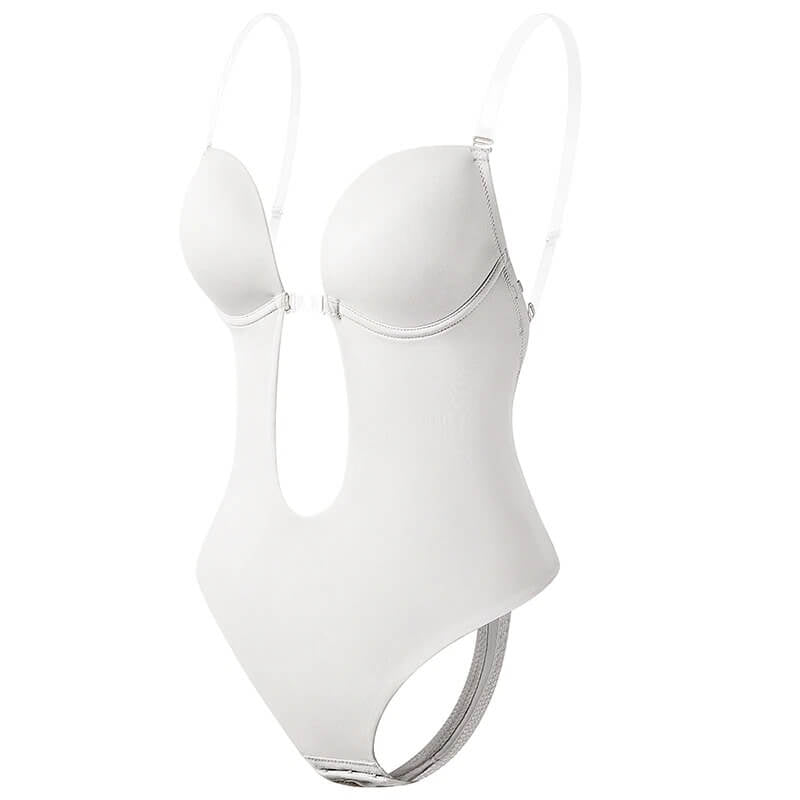 Miss | Lingerie Dames Diepe V-hals Open Rug Body Shaper - Miss Madera MIS-HICMGI