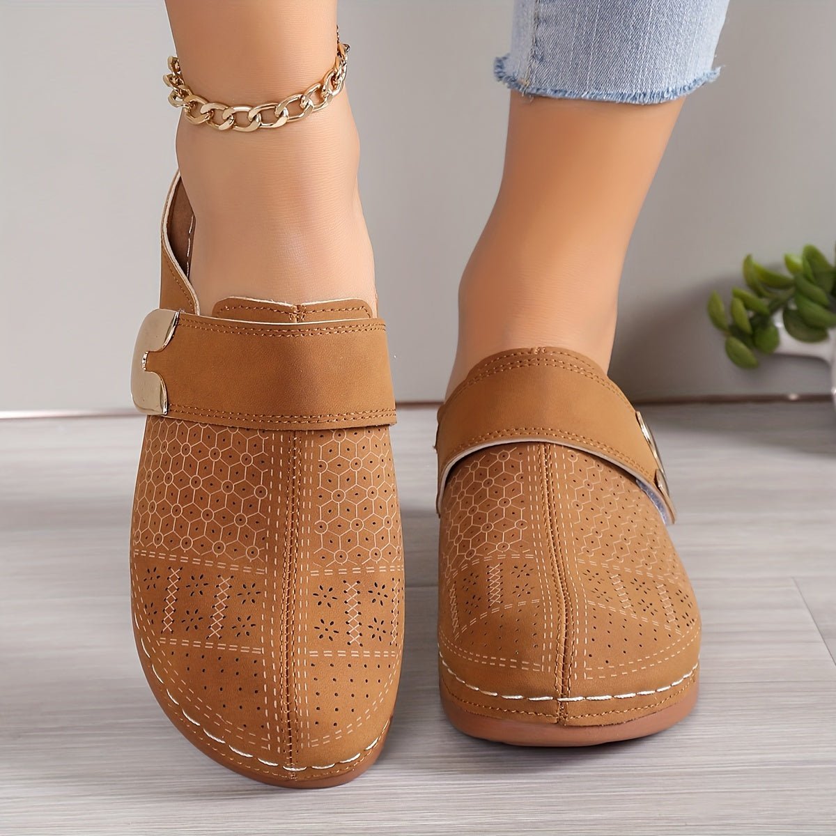 Miss | Loafers Dames Orthopedisch Antislip - Lichtgewicht Zool - Miss Madera MIS-O6Y2HX