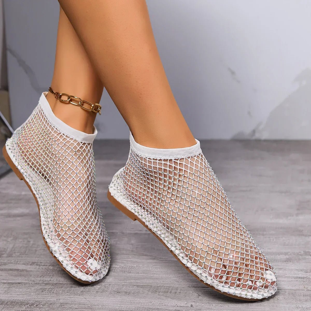 Miss | Loafers Dames Rhinestone Mesh - Synthetisch - Miss Madera MIS-0PUQ53