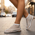 Miss | Loafers Dames Rhinestone Mesh - Synthetisch - Miss Madera MIS-SXX653
