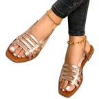 Miss | Loafers Dames Zomer Plat Metallic - Synthetisch - Miss Madera MIS-CRRRUD