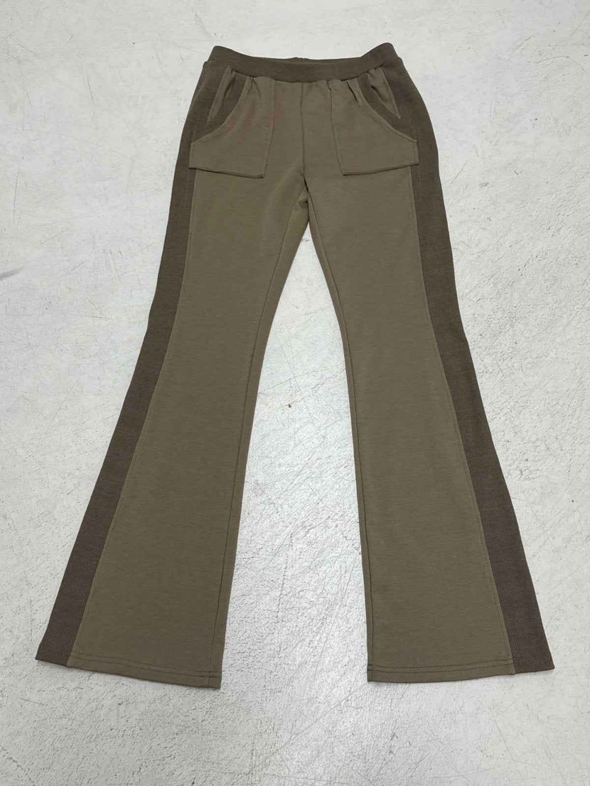 Miss | Loungewear Set Dames Hoge Taille Flared Stretch - Katoen - Miss Madera MIS-HHMJHX
