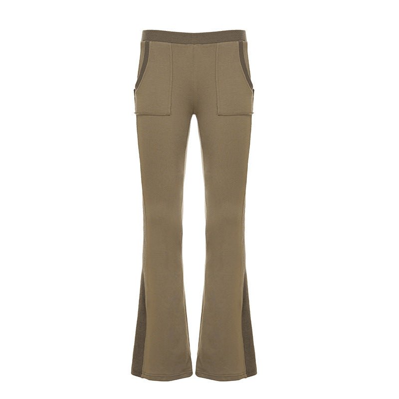 Miss | Loungewear Set Dames Hoge Taille Flared Stretch - Katoen - Miss Madera MIS-HHMJHX