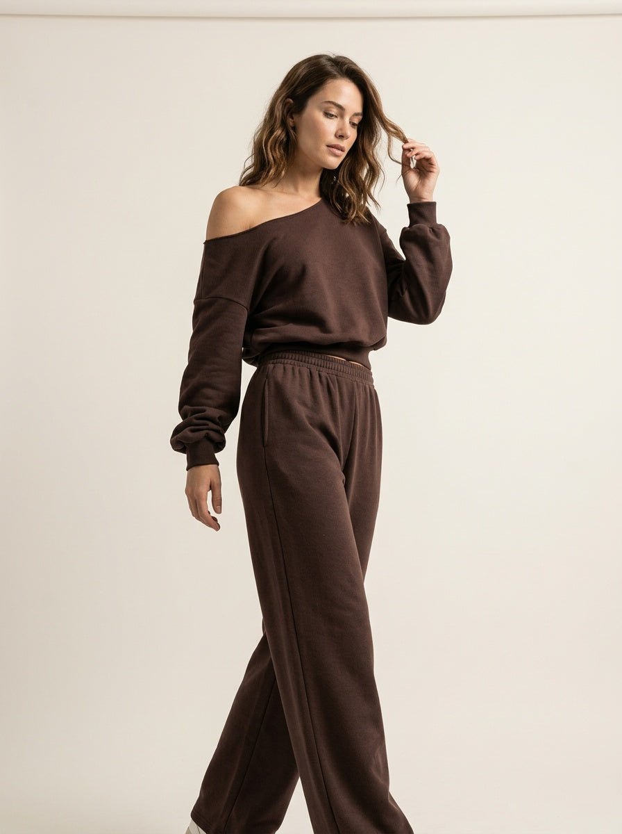 Miss | Loungewear Set Dames Relaxed - Katoenmix Jersey - Miss Madera