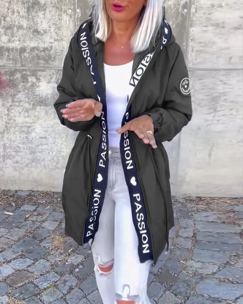 Miss | Mantel Dames Casual - Polyester - Miss Madera MIS-00FC2B