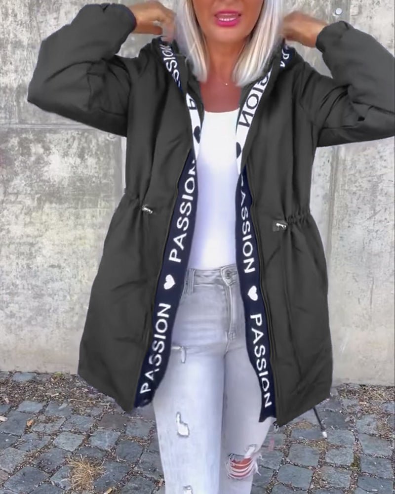 Miss | Mantel Dames Casual - Polyester - Miss Madera MIS-00FC2B