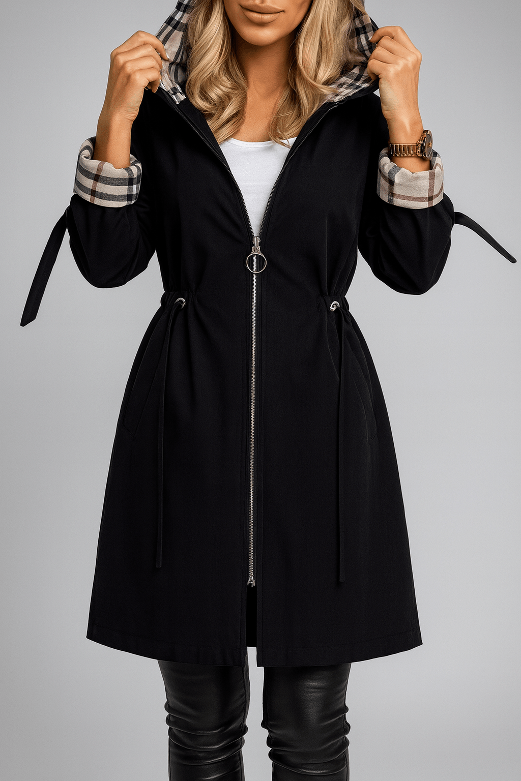 Miss | mantel jas Dames Casual Oversized - Polyester - Miss Madera