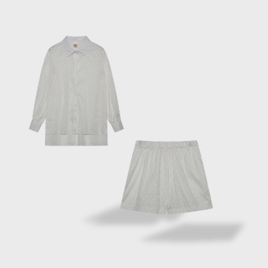 Miss | Matching Set Dames Zomer Relaxed Fit - Katoen - Miss Madera MIS-ECO1XB
