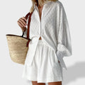 Miss | Matching Set Dames Zomer Relaxed Fit - Katoen - Miss Madera MIS-ECO1XB