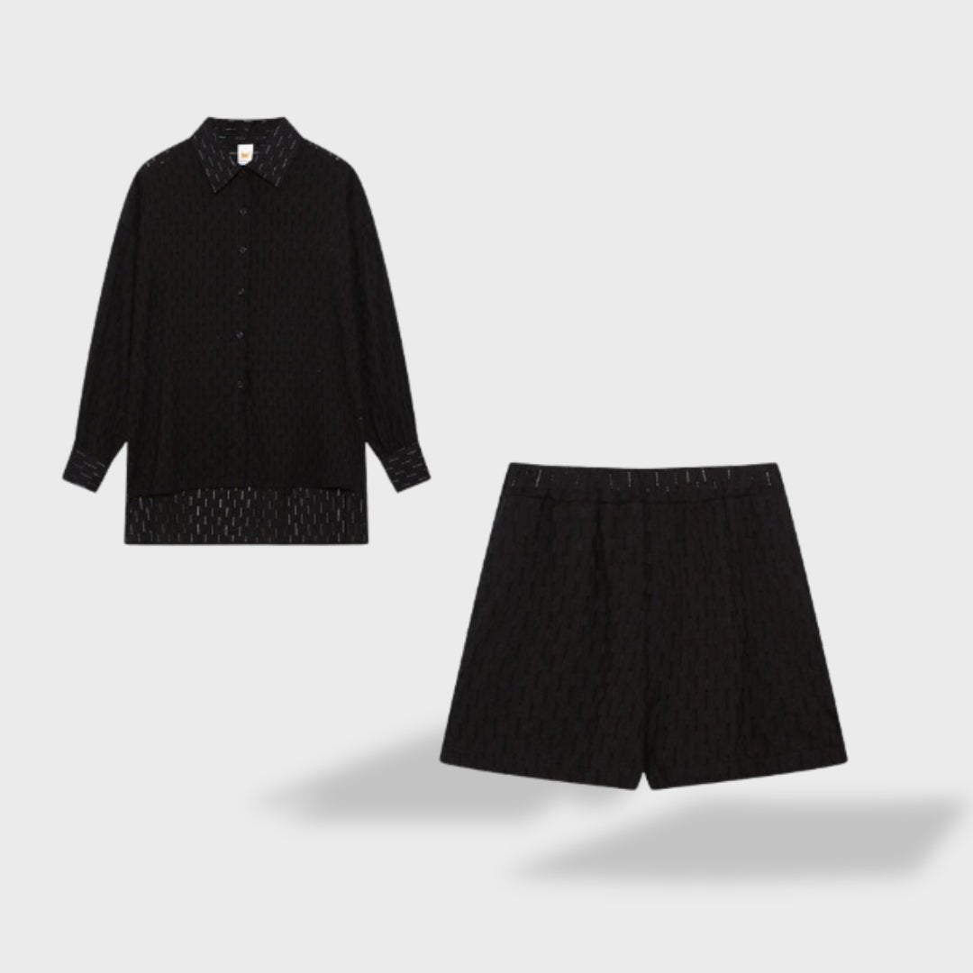 Miss | Matching Set Dames Zomer Relaxed Fit - Katoen - Miss Madera MIS-ECO1XB