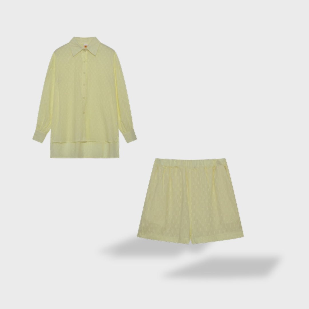 Miss | Matching Set Dames Zomer Relaxed Fit - Katoen - Miss Madera MIS-ECO1XB