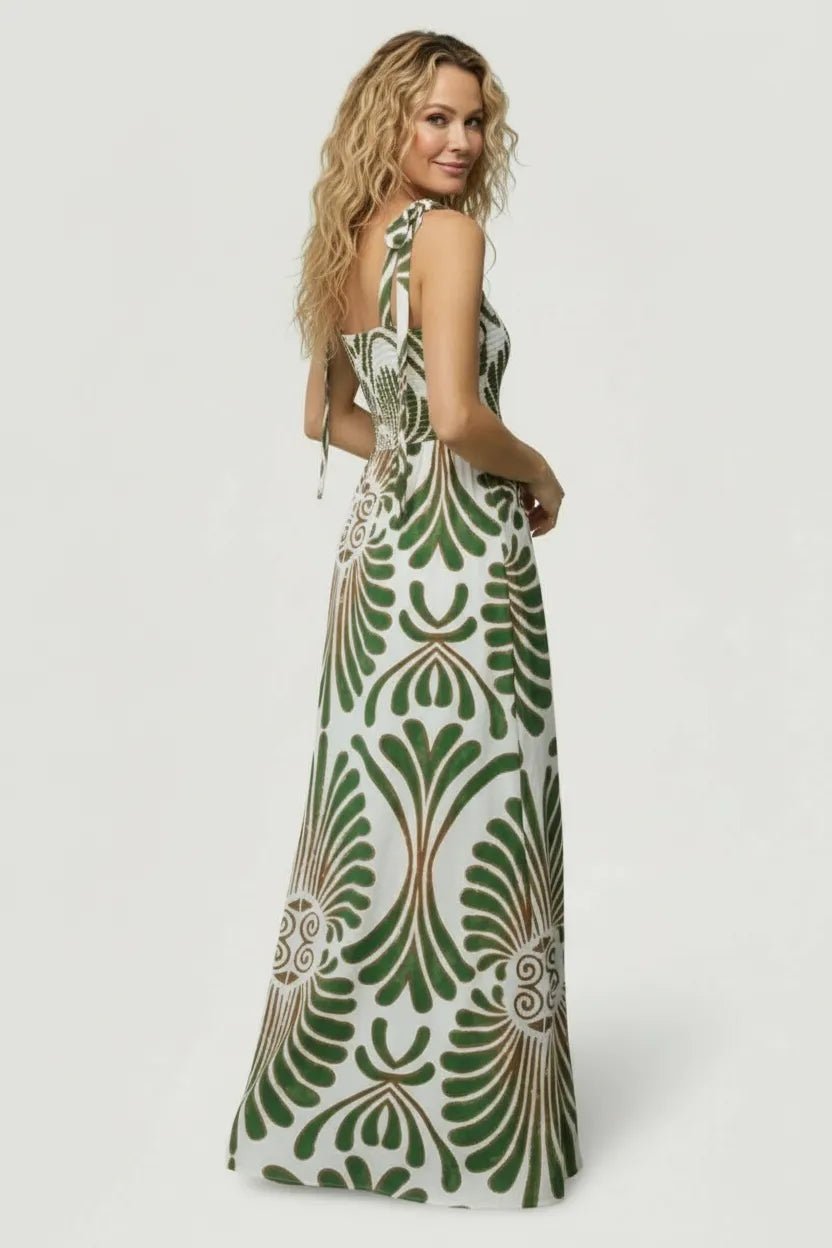 Miss | Maxi Jurk Dames Casual - Ademende katoenmix - Miss Madera