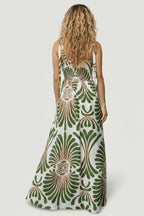 Miss | Maxi Jurk Dames Casual - Ademende katoenmix - Miss Madera