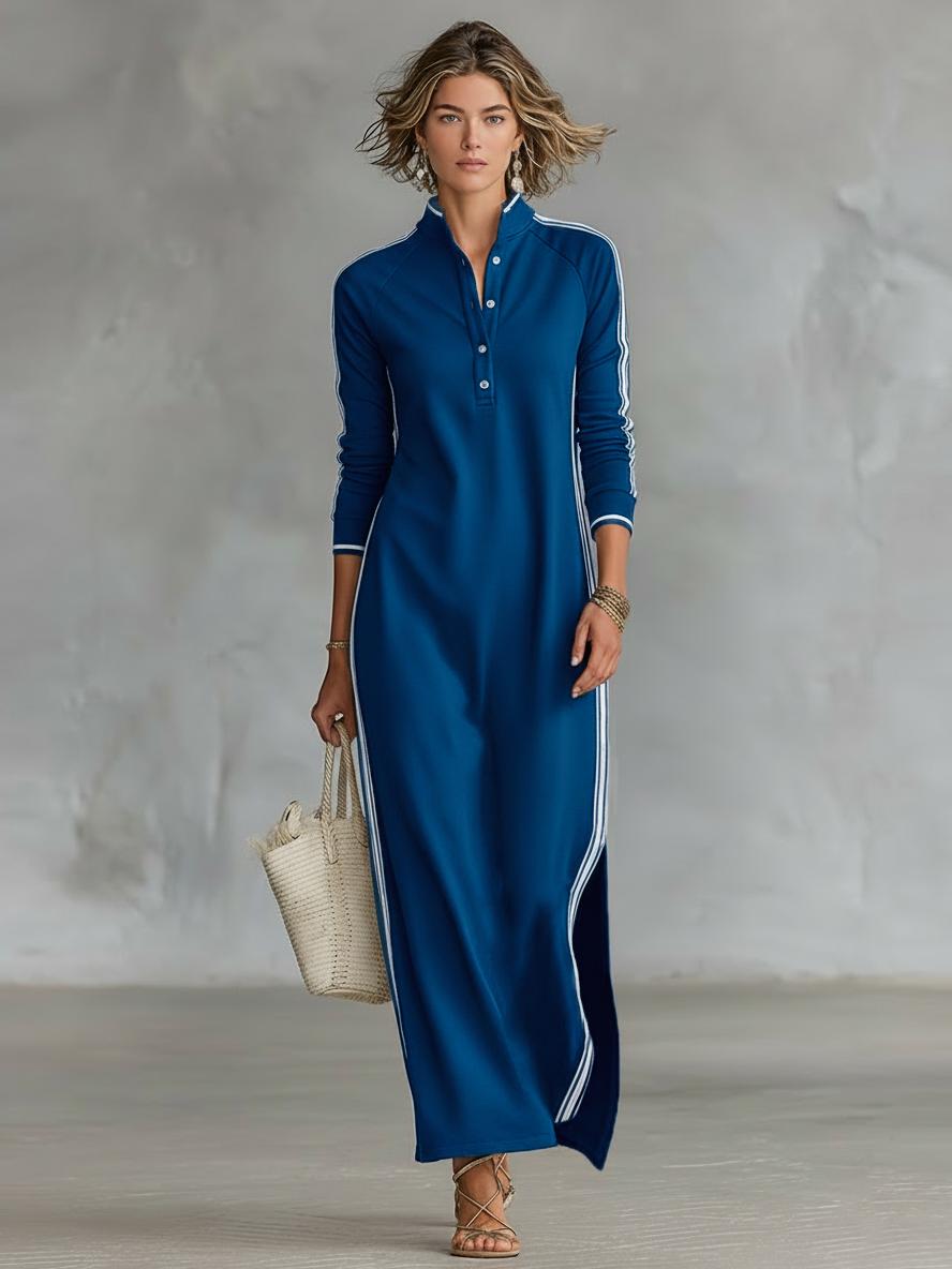 Miss | Maxi - jurk Dames Casual Maxi - Polyesterblend - Miss Madera