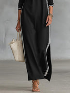 Miss | Maxi - jurk Dames Casual Maxi - Polyesterblend - Miss Madera