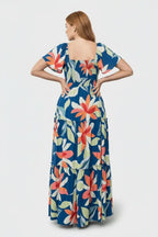 Miss | Maxi Jurk Dames Casual - Viscose blend - Miss Madera