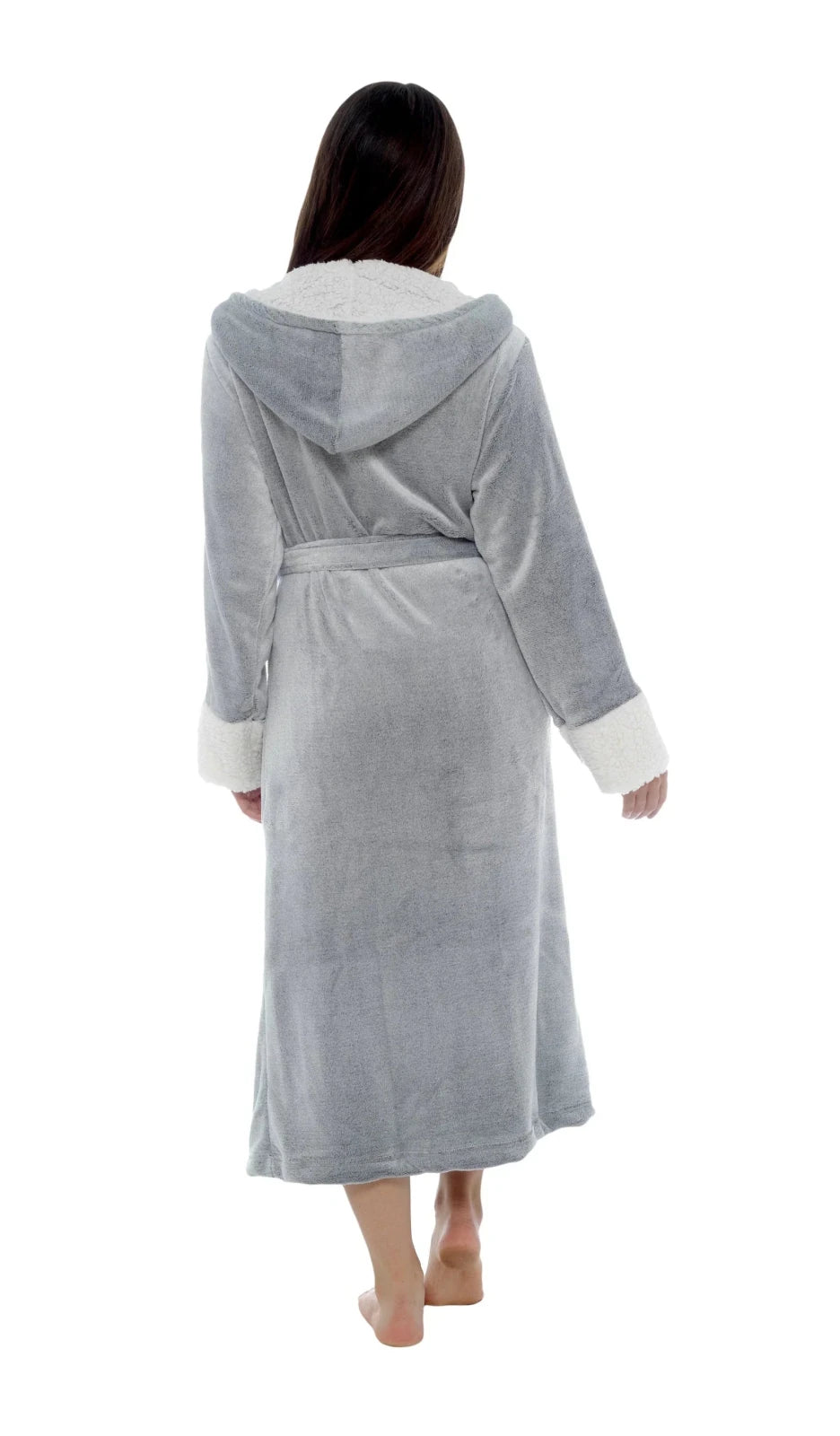 Miss | Maxi Jurk Dames Lounge Fleece - Miss Madera MIS-8947JY