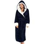 Miss | Maxi Jurk Dames Lounge Fleece - Miss Madera MIS-FVAHOR