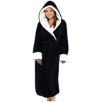 Miss | Maxi Jurk Dames Lounge Fleece - Miss Madera MIS-8947JY
