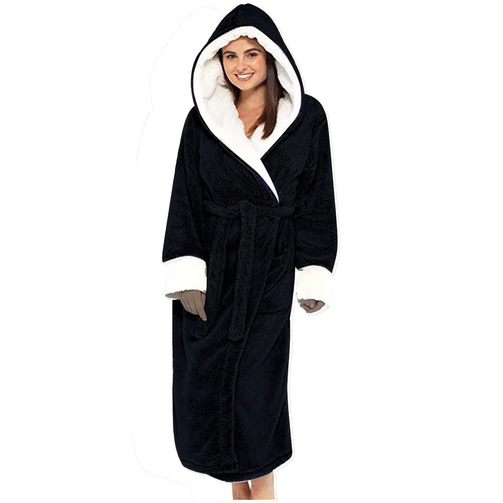 Miss | Maxi Jurk Dames Lounge Fleece - Miss Madera MIS-8947JY