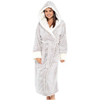 Miss | Maxi Jurk Dames Lounge Fleece - Miss Madera MIS-FG4SMN