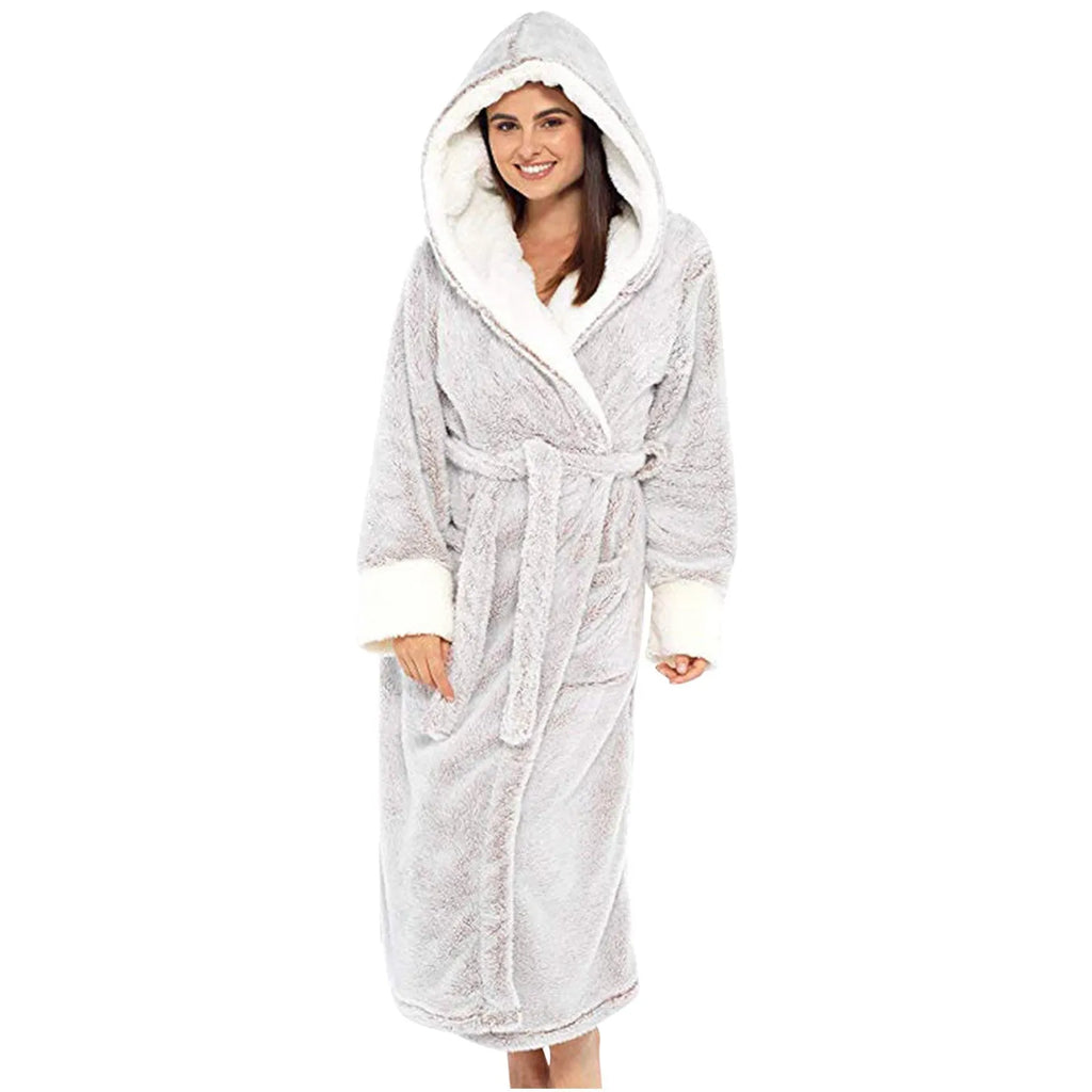 Miss | Maxi Jurk Dames Lounge Fleece - Miss Madera MIS-FG4SMN