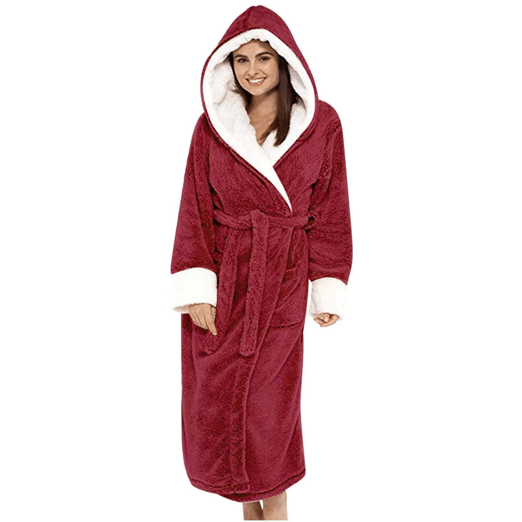 Miss | Maxi Jurk Dames Lounge Fleece - Miss Madera MIS-8947JY