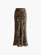Miss | Maxi Rok Dames Casual - Viscose - Miss Madera