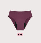 Miss | Menstruatie Ondergoed Dames Naadloos - Polyamide - Miss Madera MIS-51CD3C