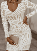 Miss | Mini Jurk Dames Avond Bodycon - Stretchstof - Miss Madera MIS-OJ0VYE