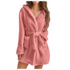 Miss | Nachtkleding Dames Badjas Capuchon - Fleece - Miss Madera MIS-R3W7C5