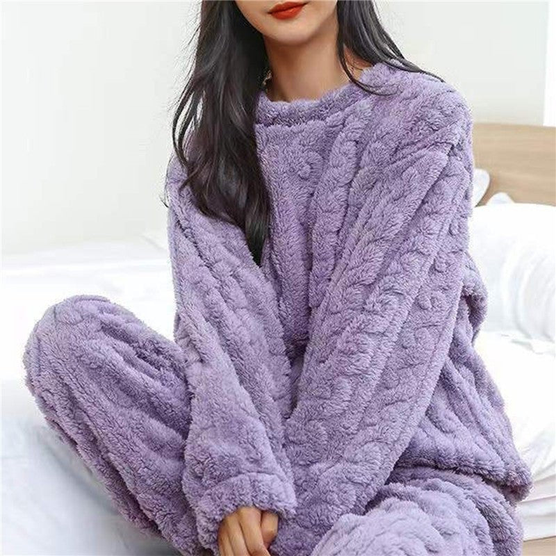 Miss | Nachtkleding Dames Pyjama Set Lange Mouw - Fleece - Miss Madera MIS-WX3G5S