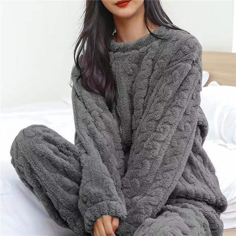 Miss | Nachtkleding Dames Pyjama Set Lange Mouw - Fleece - Miss Madera MIS-2IOP5T