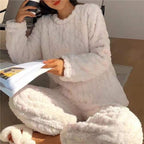 Miss | Nachtkleding Dames Pyjama Set Lange Mouw - Fleece - Miss Madera MIS-2TF7CC