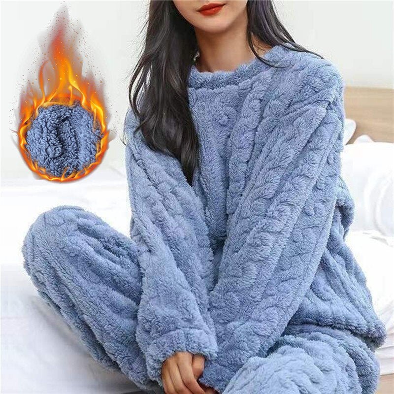 Miss | Nachtkleding Dames Pyjama Set Lange Mouw - Fleece - Miss Madera MIS-K7K0OW