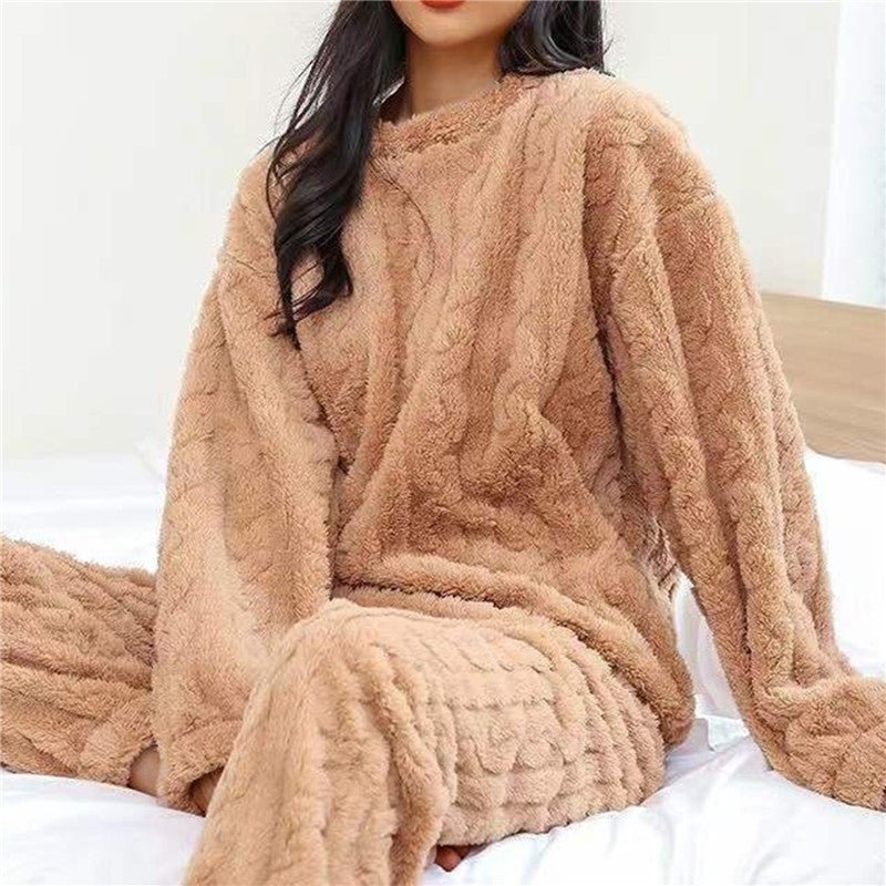 Miss | Nachtkleding Dames Pyjama Set Lange Mouw - Fleece - Miss Madera MIS-31T2SZ
