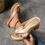 Miss | Orthopedische sandalen Dames Comfort - Leer - Miss Madera