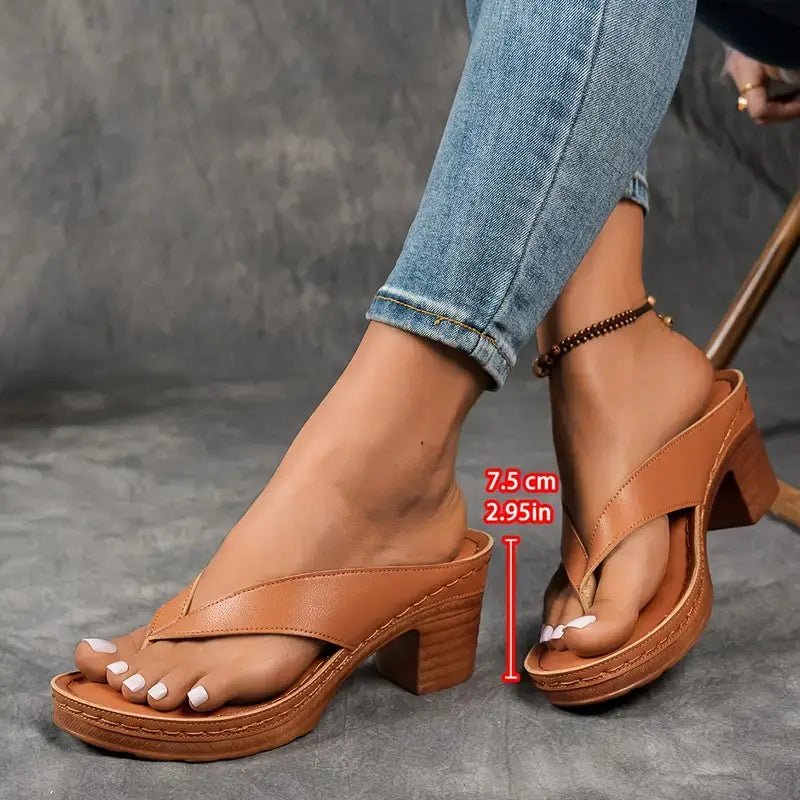 Miss | Orthopedische sandalen Dames Comfort - Leer - Miss Madera