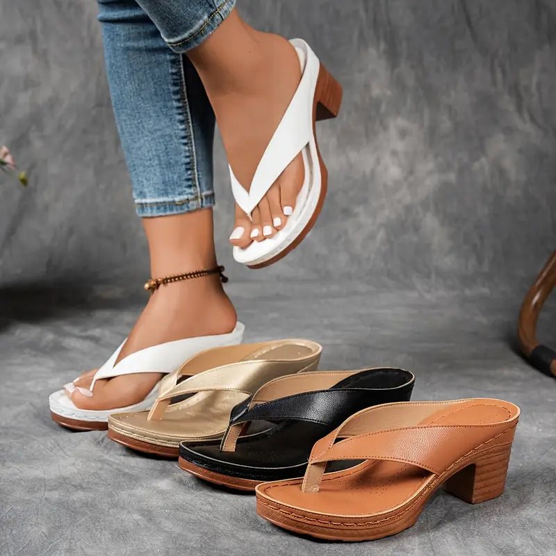 Miss | Orthopedische sandalen Dames Comfort - Leer - Miss Madera