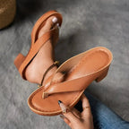 Miss | Orthopedische sandalen Dames Comfort - Leer - Miss Madera