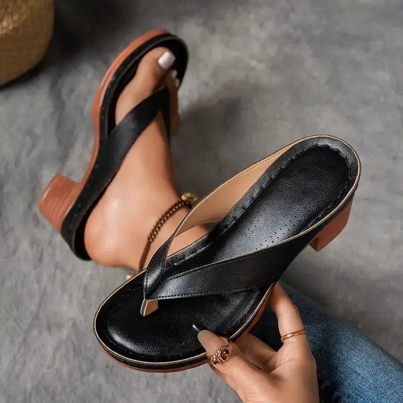 Miss | Orthopedische sandalen Dames Comfort - Leer - Miss Madera