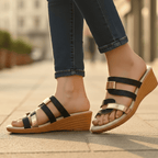 Miss | Orthopedische sandalen Dames - Leer - Miss Madera