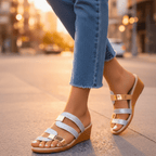 Miss | Orthopedische sandalen Dames - Leer - Miss Madera