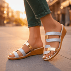 Miss | Orthopedische sandalen Dames - Leer - Miss Madera